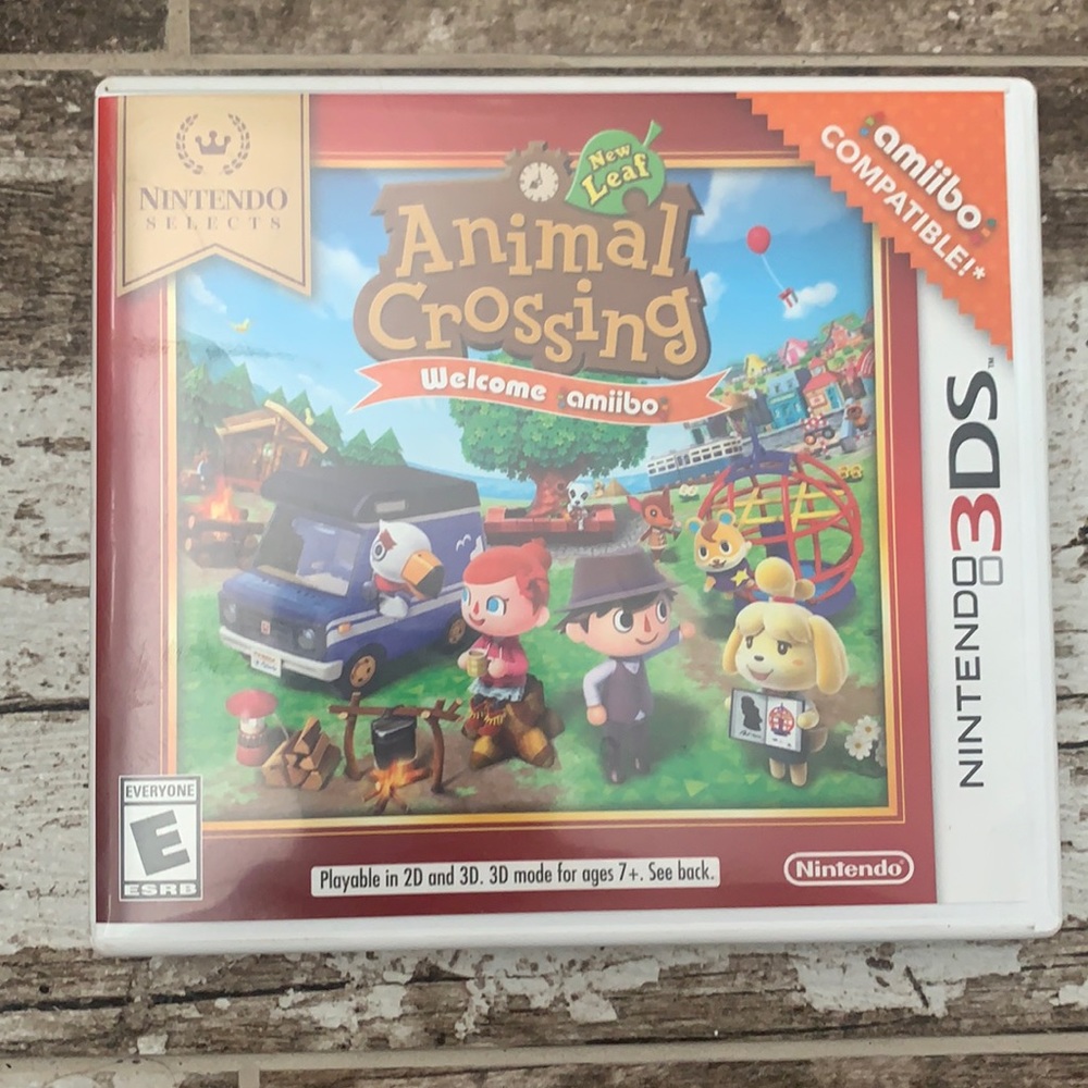 Nintendo 3DS animal crossing game